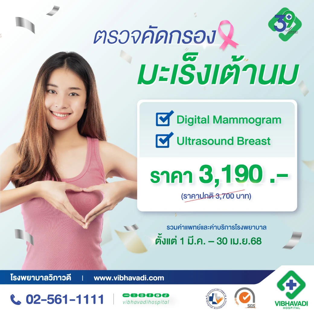 Breast cancer screening promotion, 39th anniversary